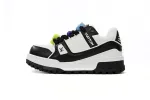 Louis Vuitton LV Trainer Maxi Black White 1ABZQ9