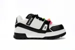 Louis Vuitton LV Trainer Maxi Black White 1ABZQ9