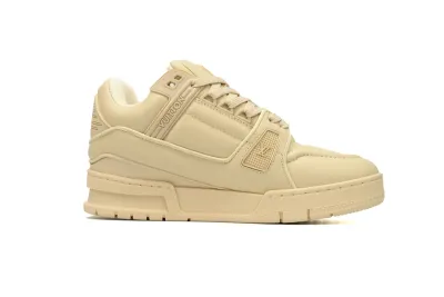 Louis Vuitton LV Trainer Triple Beige 1AC5BM 02