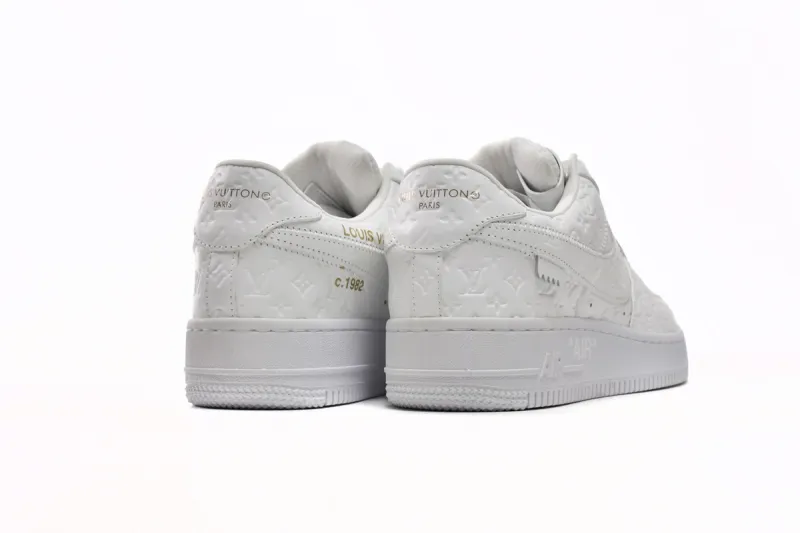 Louis Vuitton Nike Air Force 1 Low By Virgil Abloh White 1A9V WHITE LOW