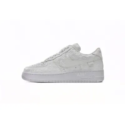 Louis Vuitton Nike Air Force 1 Low By Virgil Abloh White 1A9V WHITE LOW 01