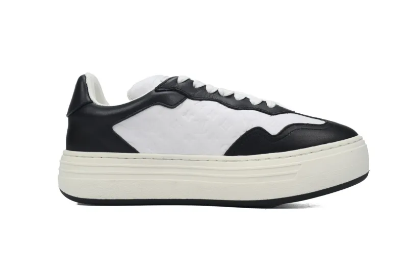 Louis Vuitton LV Groovy Platform Sneaker Black White RSOUTFIT