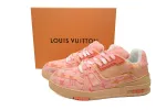 Louis Vuitton LV Trainer Denim Dyed Orange 1ACVMZ