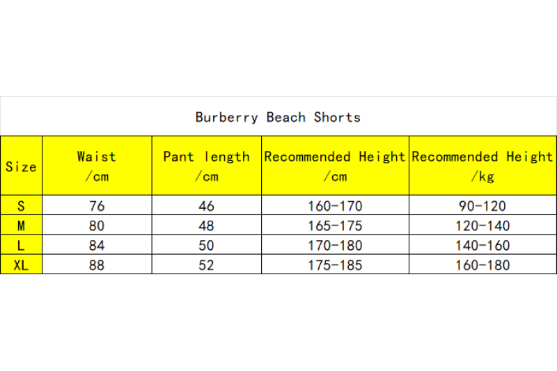 Burberry Beach Shorts Brown/Blue RSOUTFIT