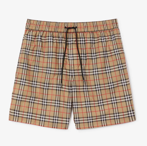 Burberry Check Drawcord Swim Shorts RSOUTFIT