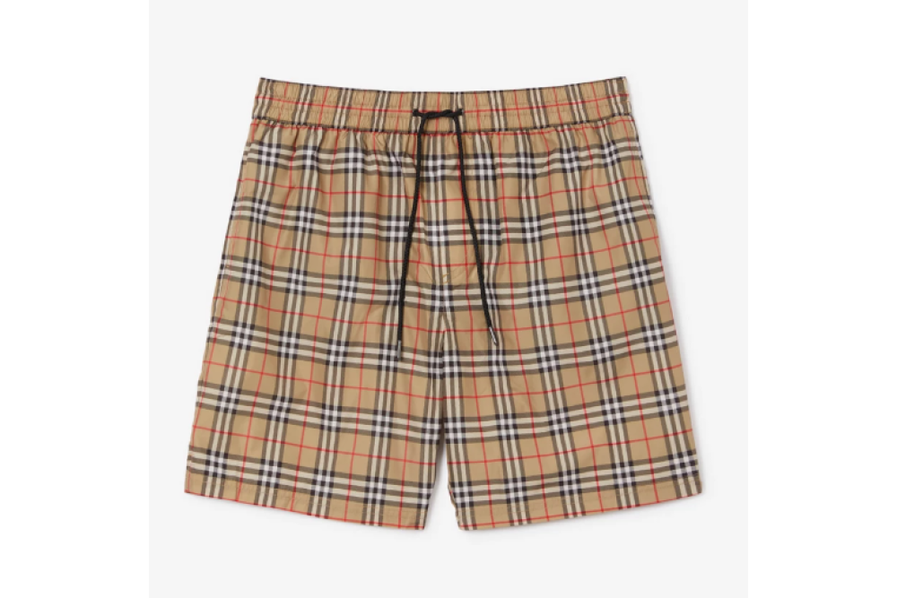 Burberry Check Drawcord Swim Shorts RSOUTFIT