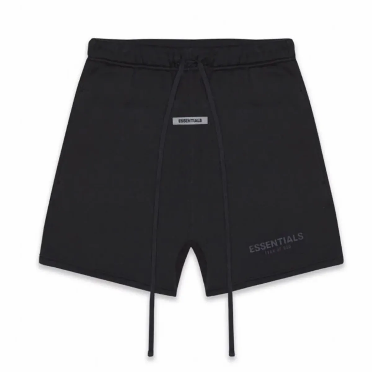 Fear of God Essentials Sweat Shorts Black/White RSOUTFIT