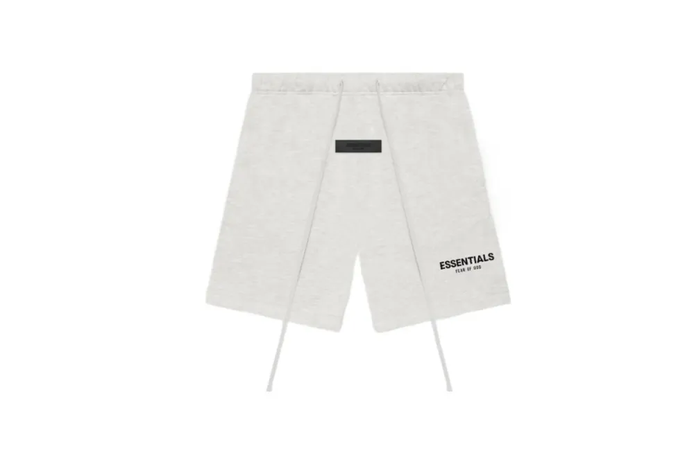 Fear of God Essentials Sweat Shorts Black/White RSOUTFIT