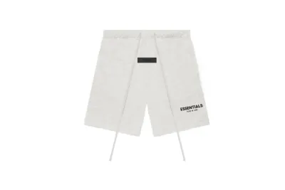 Fear of God Essentials Sweat Shorts Black/White RSOUTFIT 02