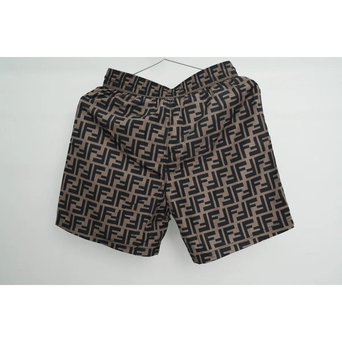 Fendi FF Motif Shorts Black/Brown RSOUTFIT