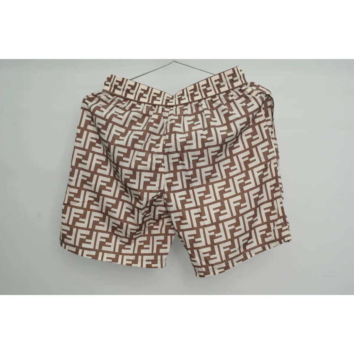 Fendi FF Motif Shorts Black/Brown RSOUTFIT
