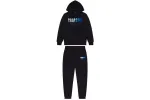 Trapstar Chenille Decoded Hoodie Tracksuit Black Ice Flavours 2.0 Edition