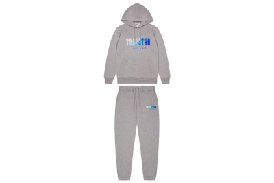 Trapstar Chenille Decoded Hoodie Tracksuit Grey Ice Flavours 2.0 Edition 01