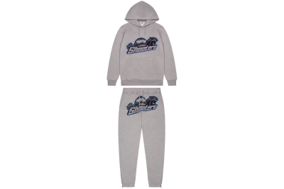 Trapstar Shooters Hoodie Tracksuit Grey Ice Flavours RSOUTFIT 01