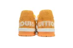 Louis Vuitton LV Trainer Monogram Denim Yellow 1A9ZBI / 1A9ZDC