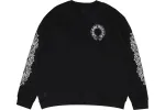 Chrome Hearts Horseshoe Logo Crewneck Sweatshirt Black