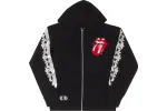 Chrome Hearts Rolling Stones Zip Up Black