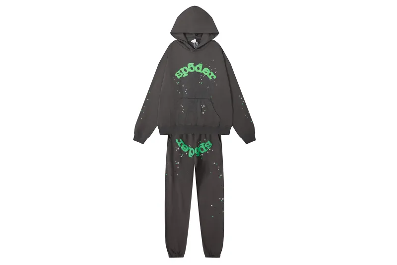 RSOUTFIT Sp5der Hoodie Suit Young Thug