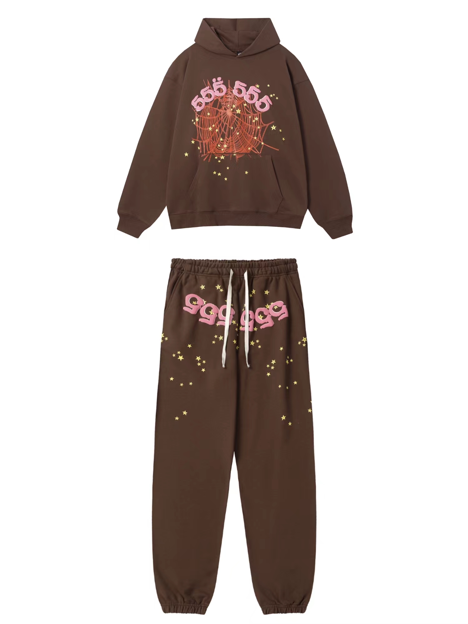 Sp5der Web Suit Brown