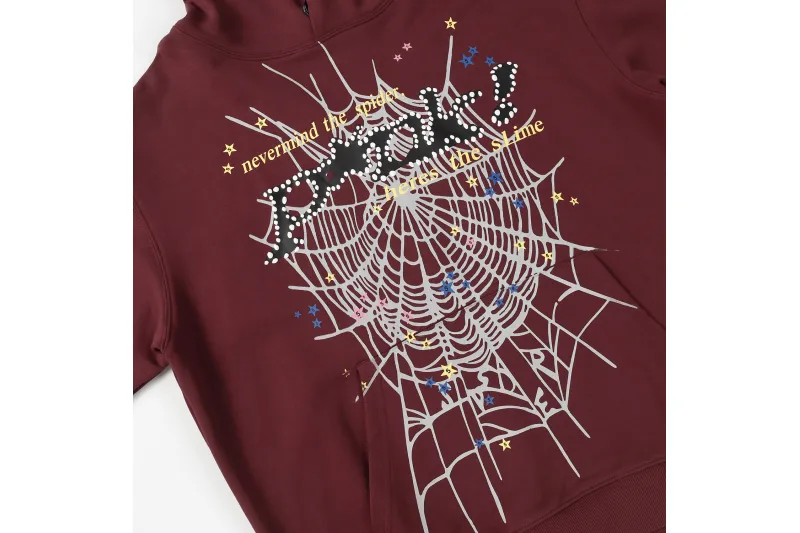 RSOUTFIT Sp5der Web Suit Maroon