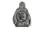RSOUTFIT Hellstar Future Flame Hoodie Grey