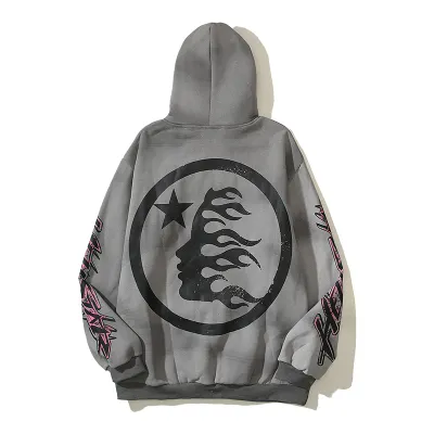 RSOUTFIT Hellstar Future Flame Hoodie Grey 02