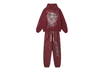 RSOUTFIT Sp5der Web Suit Maroon 01
