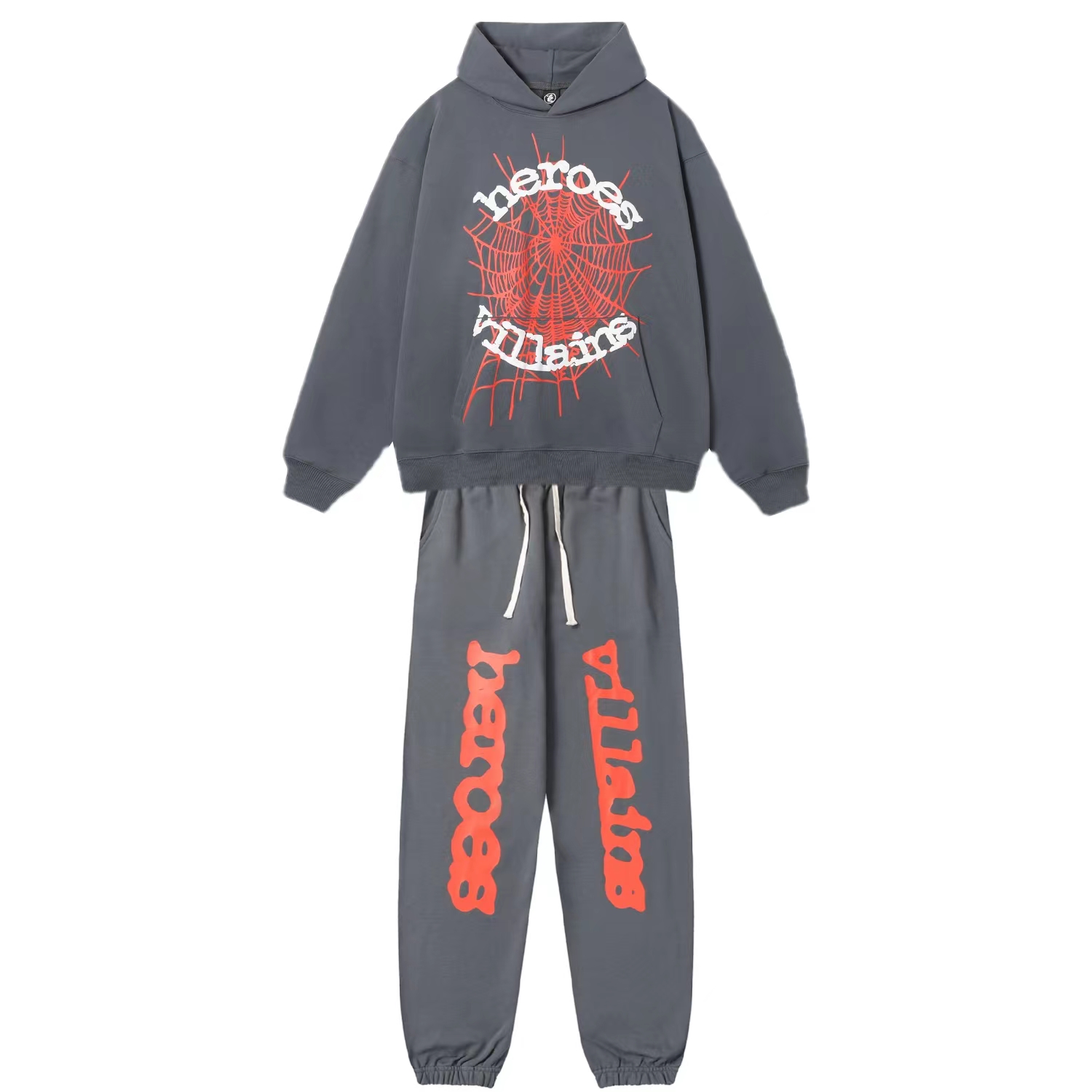 RSOUTFIT Sp5der x Metro Boomin Hoodie Dark Grey