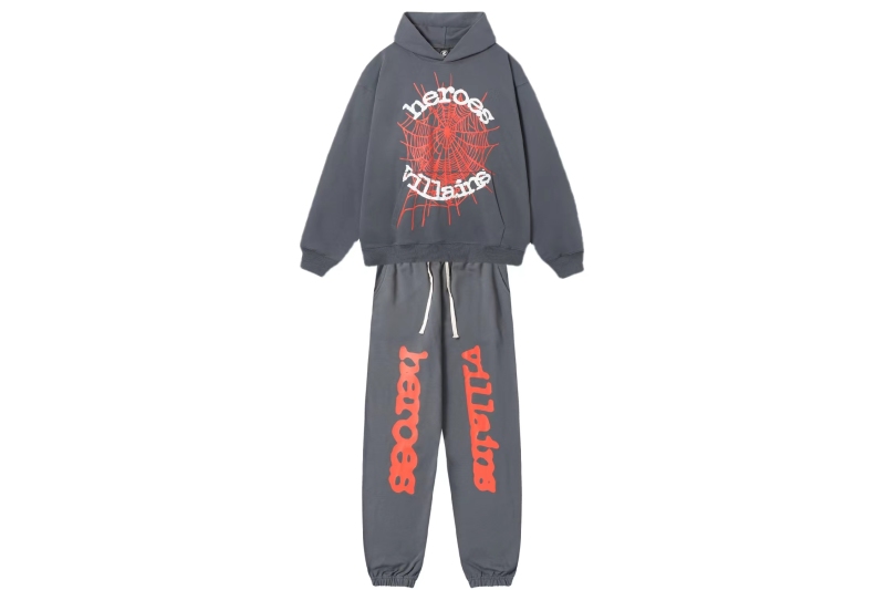 RSOUTFIT Sp5der x Metro Boomin Hoodie Dark Grey