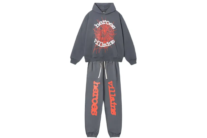 RSOUTFIT Sp5der x Metro Boomin Hoodie Dark Grey