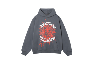 RSOUTFIT Sp5der x Metro Boomin Hoodie Dark Grey 02