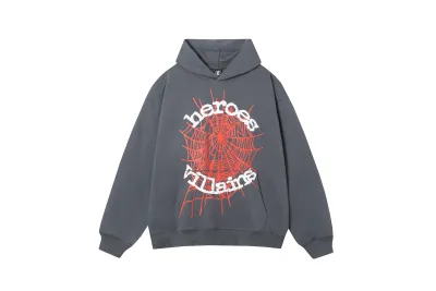 RSOUTFIT Sp5der x Metro Boomin Hoodie Dark Grey 02