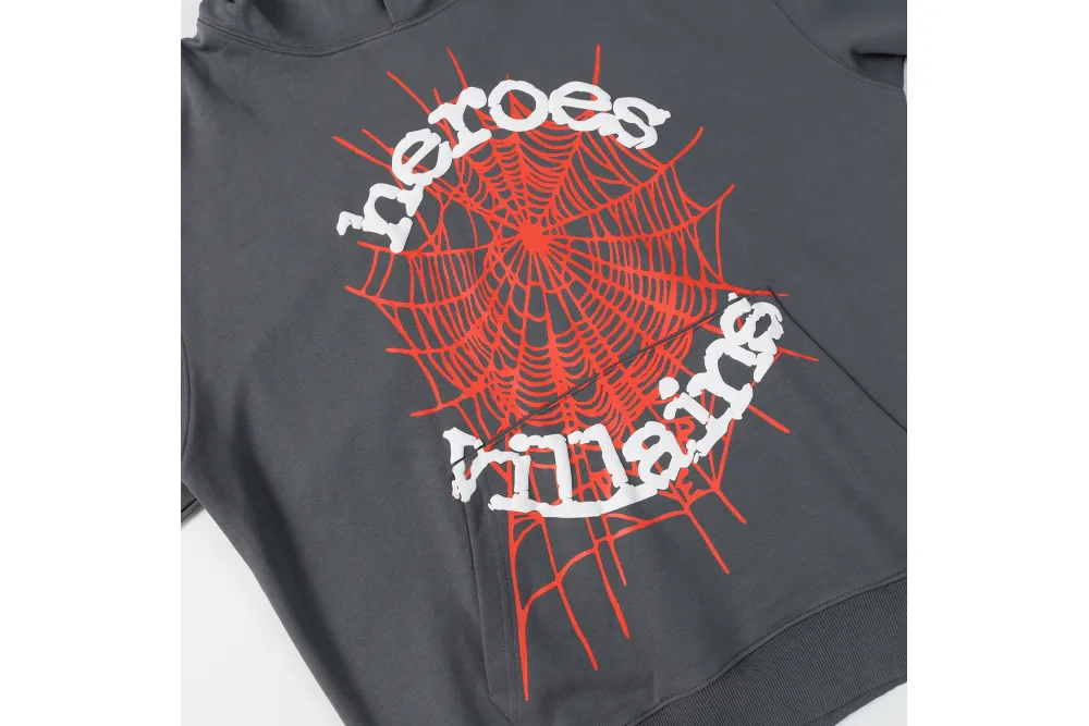 RSOUTFIT Sp5der x Metro Boomin Hoodie Dark Grey