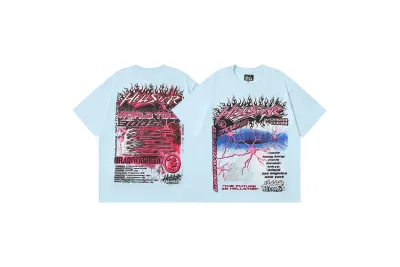 Hellstar Neuron T-Shirt Light Blue 01