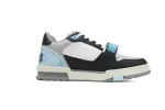 RSOUTFIT Louis Vuitton LV Trainer Blue Grey Black 1AC510