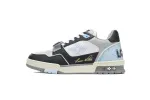 RSOUTFIT Louis Vuitton LV Trainer Blue Grey Black 1AC510