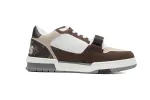 RSOUTFIT Louis Vuitton LV Trainer Brown Beige White 1AC51J