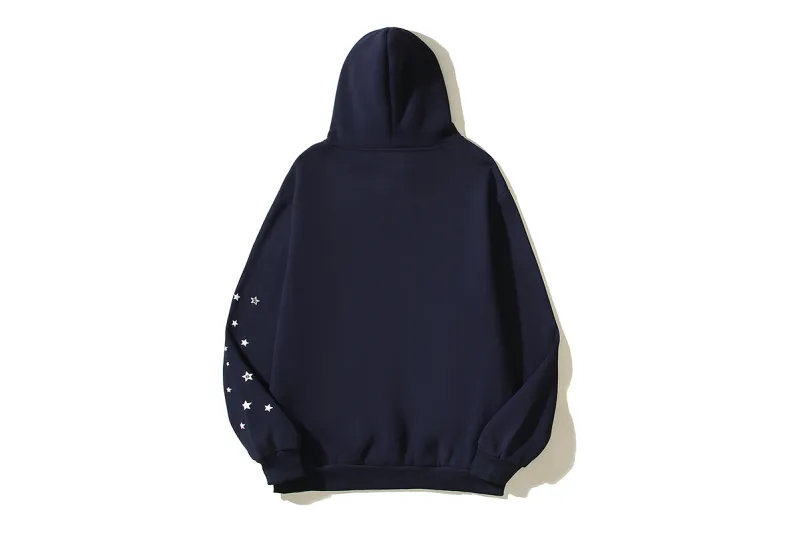 RSOUTFIT Sp5der Arach NY Phobia Hoodie Navy/Ash Grey