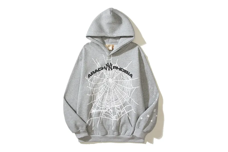 RSOUTFIT Sp5der Arach NY Phobia Hoodie Navy/Ash Grey