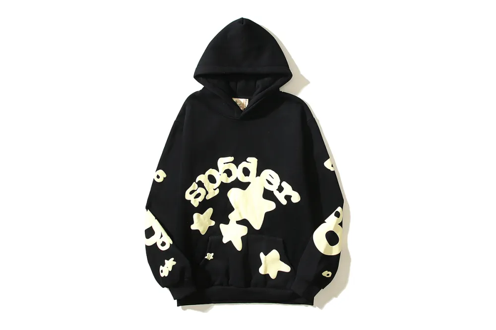 RSOUTFIT Sp5der Beluga Hoodie Black/Blue