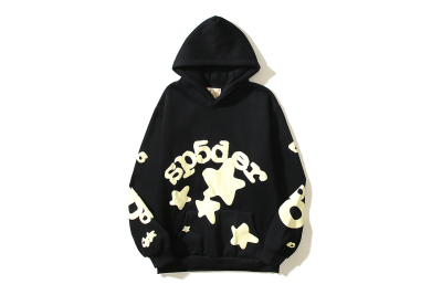 RSOUTFIT Sp5der Beluga Hoodie Black/Blue 02