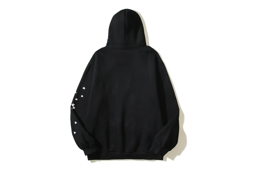 RSOUTFIT Sp5der I Heart SP5 Souvenir Hoodie Black
