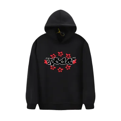 RSOUTFIT Sp5der Warped Hoodie Black/White 01