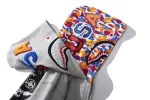 BAPE Color Camo Shark Wide Fit Full Zip Double Hoodie Black/Grey