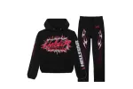 Hellstar Future Flame Tracksuit Black
