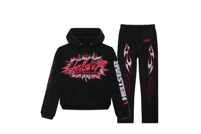 Hellstar Future Flame Tracksuit Black 01