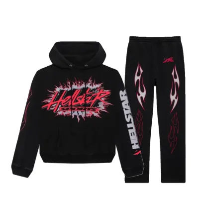 Hellstar Future Flame Tracksuit Black 01