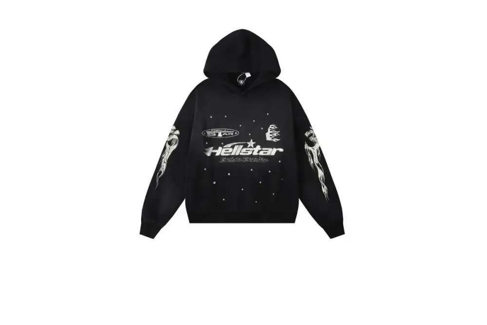 Hellstar Graphics Tracksuit Oversized Black