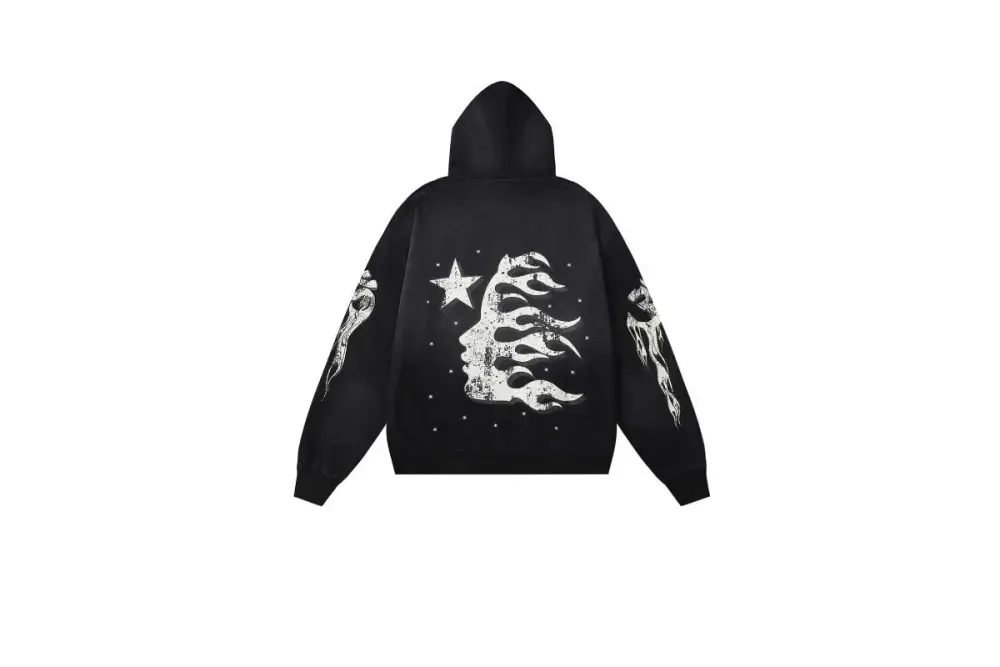 Hellstar Graphics Tracksuit Oversized Black
