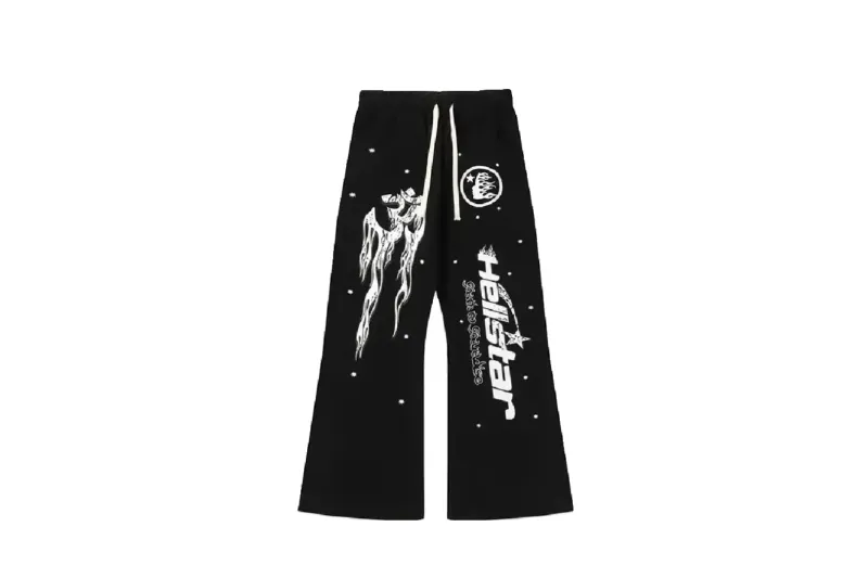 Hellstar Graphics Tracksuit Oversized Black